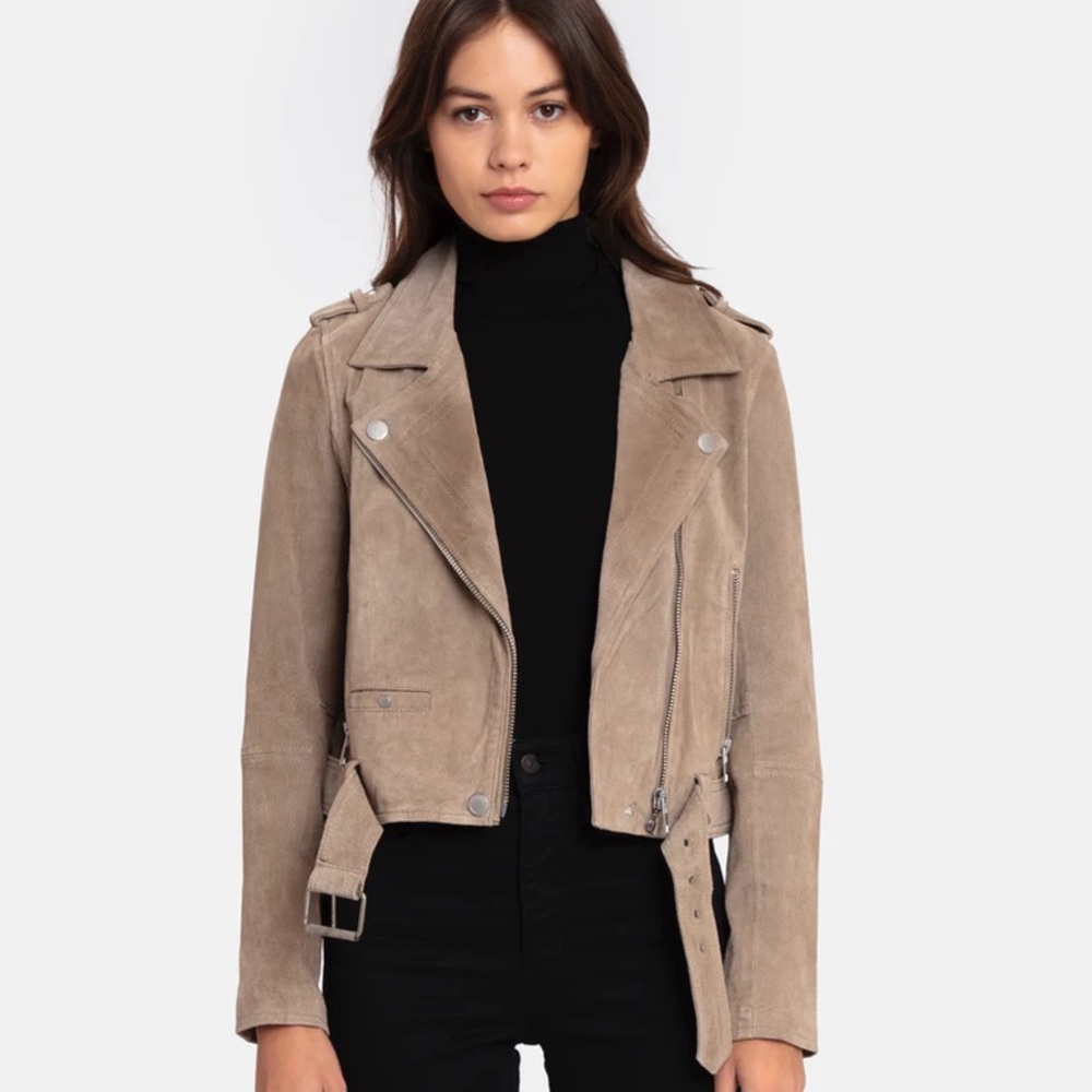 Blank NYC Jacket in Sand Stoner